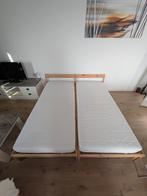 Ikea bedframes, lattenbodems, en matrassen, Ophalen, Tweepersoons, Zo goed als nieuw, 180 cm