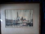 vMastenbroek: Maassluis, Antiek en Kunst, Kunst | Litho's en Zeefdrukken, Ophalen of Verzenden