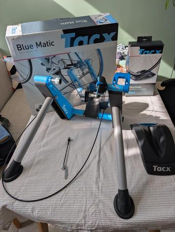 Tacx Blue Matic T2650 Fietstrainer + Skyliner beschikbaar voor biedingen
