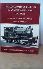 Boek the locomotieven built by Manning wardle company, Ophalen of Verzenden