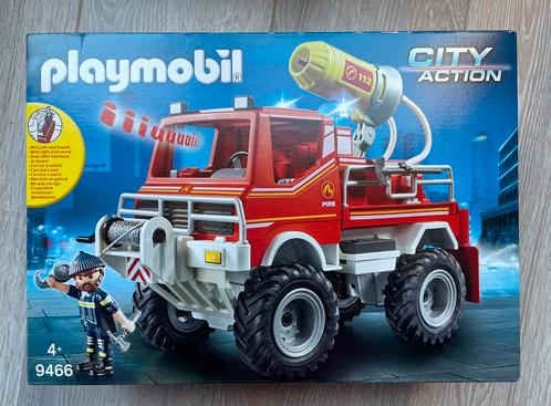Playmobil City Action 9466 brandweer truck licht/geluid nw, Kinderen en Baby's, Speelgoed | Playmobil, Nieuw, Complete set, Ophalen of Verzenden