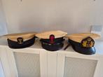 Koninklijke Marine platte petten diverse rangen, Ophalen of Verzenden, Marine, Nederland, Helm of Baret