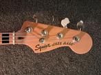 Squier Basgitaar by Fender Jazz Bass, Ophalen, Zo goed als nieuw, Elektrisch