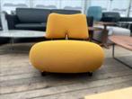 Leolux Pallone fauteuil geel – showroommodel, 75 tot 100 cm, Ophalen of Verzenden, Zo goed als nieuw, 75 tot 100 cm