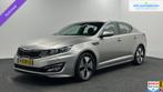 Kia Optima 2.0 CVVT Hybrid Super Pack ECC LEER NAVI CAMERA C, Euro 5, Lichtsensor, Gebruikt, Zwart