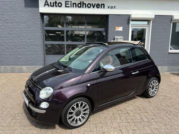 Fiat 500 Cabrio,Turbo,Aut,Clima,Apple carplay,Cam €10995 beschikbaar voor biedingen