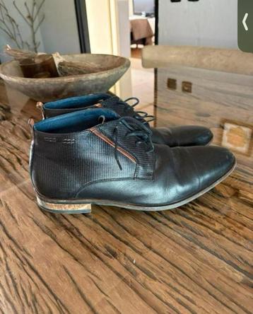 Berkelmans Estoril Black Calf 100% leren schoenen mt 44 beschikbaar voor biedingen