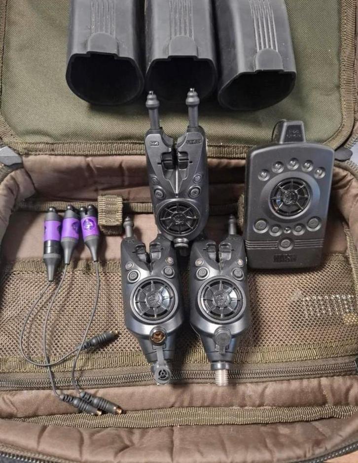 Siren R4 3+1 Presentation Set met powerbank, Watersport en Boten, Hengelsport | Karpervissen, Nieuw, Overige typen, Ophalen