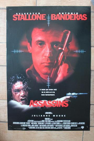 filmaffiche Sylvester Stallone Assassins 1995 filmposter beschikbaar voor biedingen