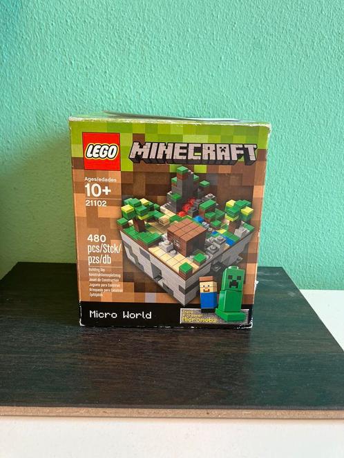 Minecraft 21102, Kinderen en Baby's, Speelgoed | Duplo en Lego, Zo goed als nieuw, Lego, Complete set, Ophalen