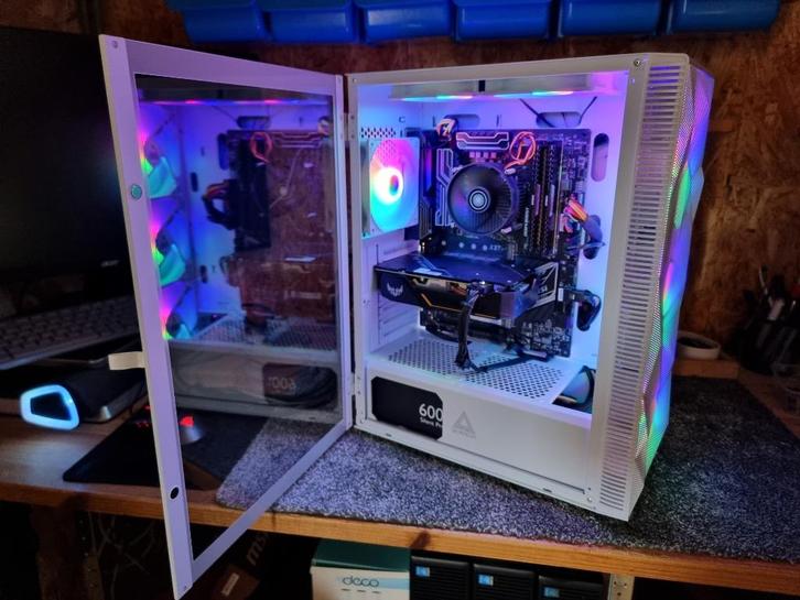 Game Pc i7 6700 4.00Ghz GTX 1660 Ti 6GB 16GB Windows 11, Computers en Software, Desktop Pc's, Zo goed als nieuw, 3 tot 4 Ghz, HDD