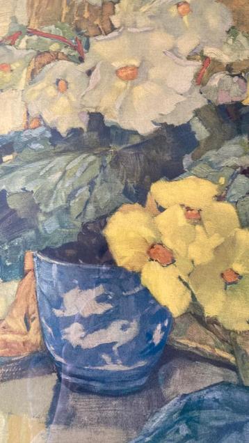 Kunstdruk? "Bloemen in vaas" - Anna Gasteiger beschikbaar voor biedingen