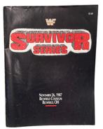 WWF WWE Survivor Series 1987 Program, Vechtsport, Ophalen of Verzenden, Zo goed als nieuw, WWF