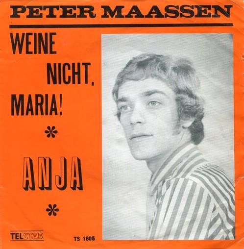 Vinylsingles peter maassen gezocht, Cd's en Dvd's, Vinyl | Nederlandstalig, Zo goed als nieuw, Levenslied of Smartlap, Overige formaten