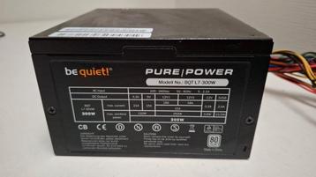 Bequiet 300 watt pc voeding beschikbaar voor biedingen
