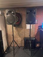 Ibiza Boxen met Statieven - 750 Watt, Audio, Tv en Foto, Luidsprekers, Ophalen of Verzenden, Gebruikt, 120 watt of meer, Overige merken