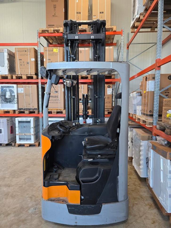 Stihl VS2235 FMX17 reachtruck 7.7 hoogte met vorkenspreider, Zakelijke goederen, Machines en Bouw | Heftrucks en Intern transport