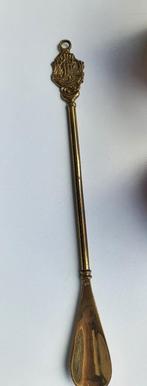 Antieke Messing Schoenlepel met Schip – Verzamelobject, Antiek en Kunst, Antiek | Koper en Brons, Ophalen of Verzenden