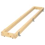 IKEA Metod verankering voor kookeiland 150 lang, Huis en Inrichting, Ophalen, 150 tot 200 cm, Zo goed als nieuw, Minder dan 100 cm