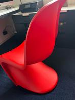 Rode verner panton stoel, Huis en Inrichting, Stoelen, Ophalen, Rood, Eén