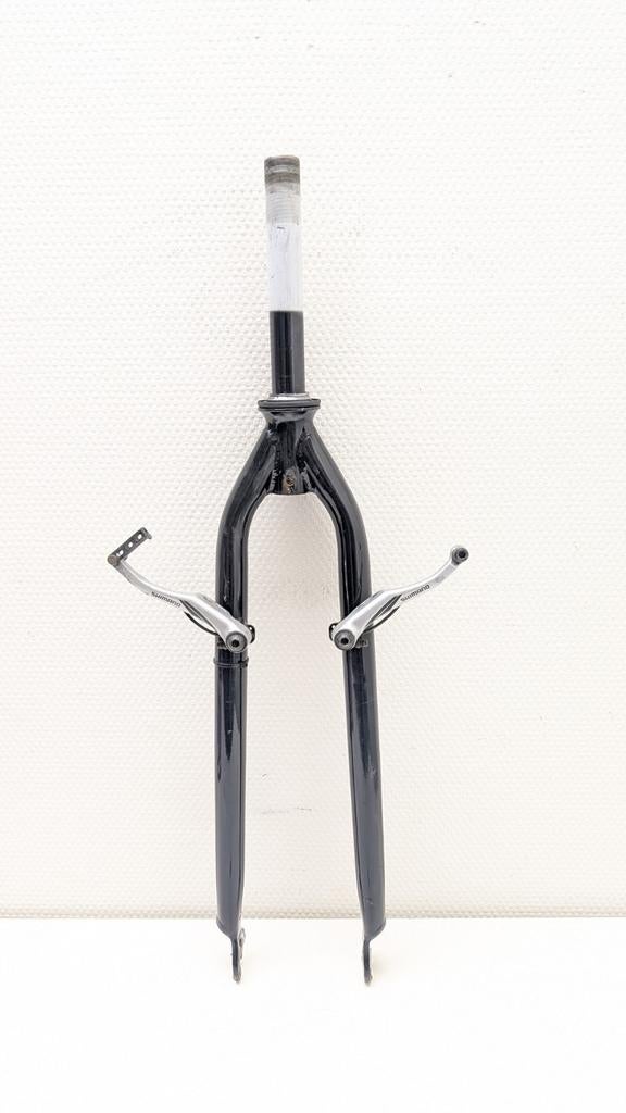 Gazelle vaste voorvork zwart 1 inch, Fietsen en Brommers, Fietsonderdelen, Ophalen of Verzenden, Gebruikt, Algemeen, Voorvork