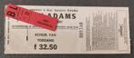 Bryan Adams TICKET CONCERT KAARTJE 1991 Ahoy Rotterdam, Verzenden, Gebruikt, Foto of Kaart