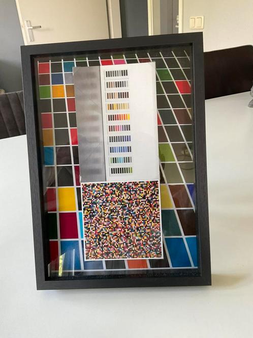GERHARD RICHTER - COLORS - 2 ARTCARDS IN SPECIAL ASSEMBLY, Antiek en Kunst, Kunst | Designobjecten, Ophalen of Verzenden