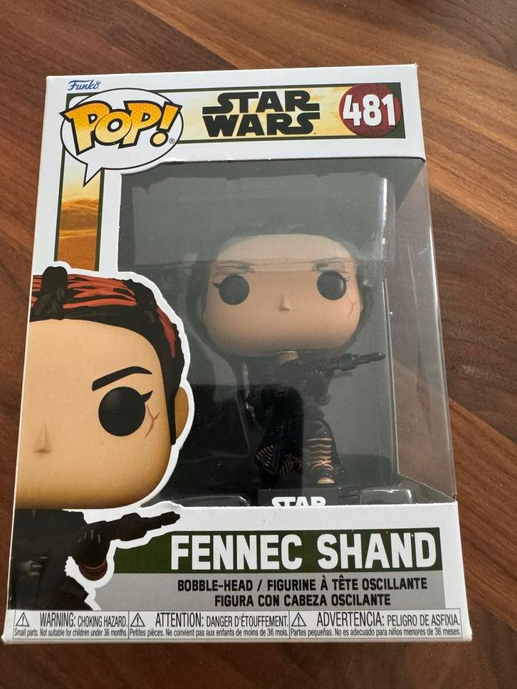 Funko Pop! Star Wars Fennec Shand #481, Verzamelen, Poppetjes en Figuurtjes, Nieuw, Ophalen of Verzenden