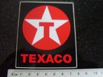 sticker texaco logo T staand, Verzenden, Zo goed als nieuw, Bedrijf of Vereniging