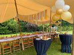 Feestje? Huur een stretchtent: vanaf €295,-, Ophalen, Zo goed als nieuw