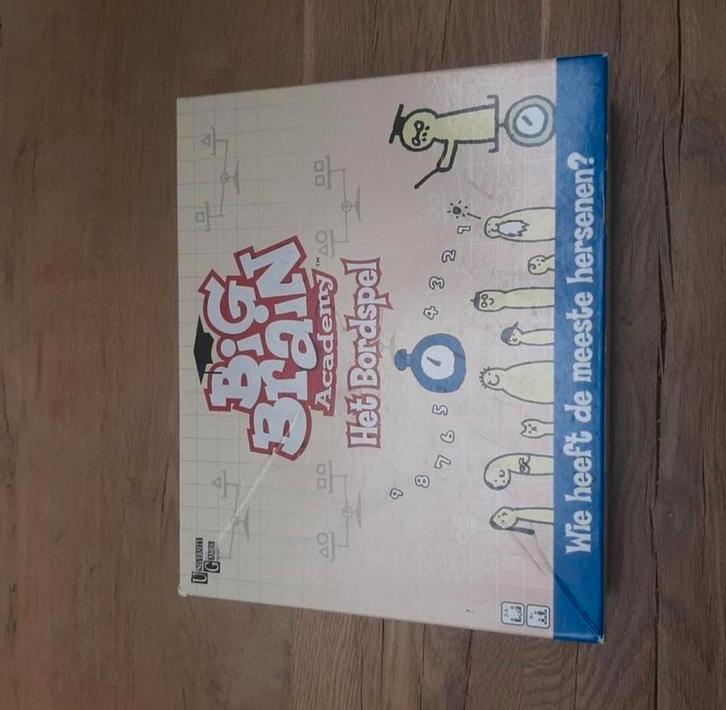 Big Brain Het Bordspel, 2-6 spelers, Hobby en Vrije tijd, Gezelschapsspellen | Bordspellen, Zo goed als nieuw, Vijf spelers of meer