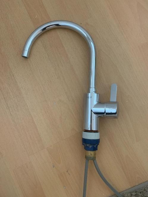 keukenkraan of wastafelkraan, Doe-het-zelf en Verbouw, Sanitair, Zo goed als nieuw, Kraan, Chroom, Ophalen