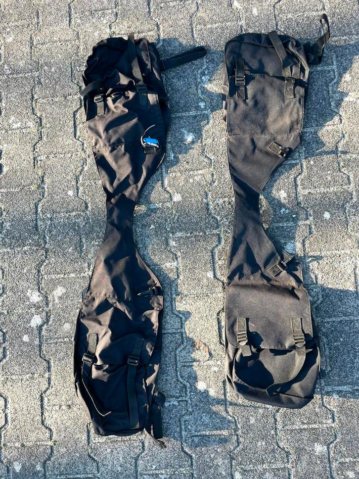 Zadeltassen voor paardrijden 2 stuks, Dieren en Toebehoren, Paarden en Pony's | Overige Paardenspullen, Zo goed als nieuw, Recreatie