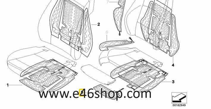 Stoelverwarming mat  BMW E90 E91 E92 E93 X1 oe 64116954171, Auto-onderdelen, Interieur en Bekleding, BMW, Nieuw, Ophalen of Verzenden