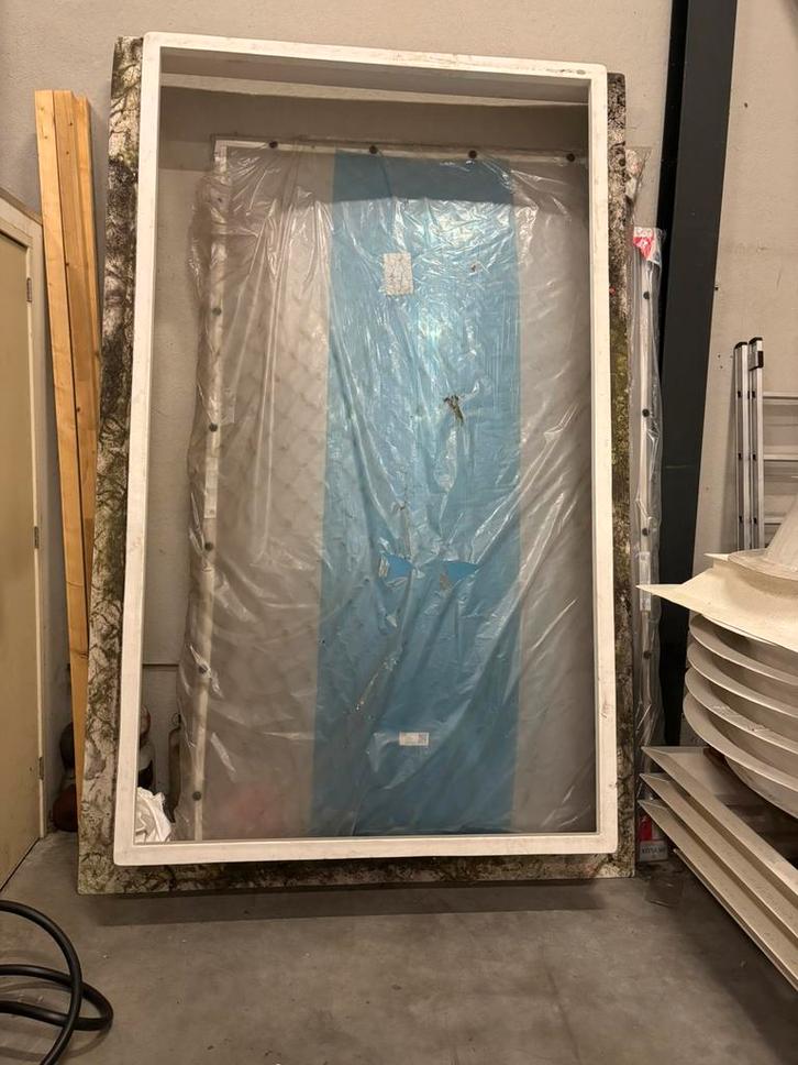 Dw lichtkoepels en opstanden, Doe-het-zelf en Verbouw, Dakpannen en Dakbedekking, Zo goed als nieuw, Kunststof, Zwart, 15 m² of meer