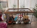 Knaagdierenverblijf terrarium incl veel toebehoren, Dieren en Toebehoren, Knaagdieren en Konijnen | Hokken en Kooien, Kooi, Minder dan 75 cm