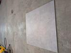 9 vloertegels lichtgrijs 60x60 gerectificeerd, Doe-het-zelf en Verbouw, Tegels, Ophalen, Nieuw