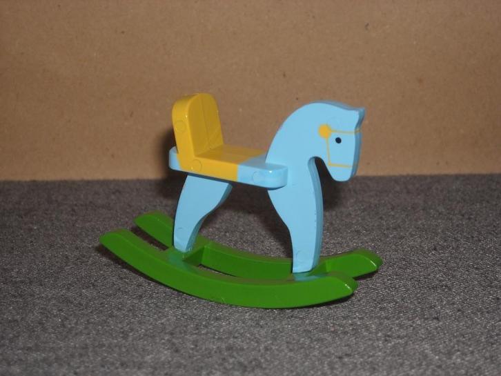 Lundby schommelpaard, Verzamelen, Poppenhuizen en Toebehoren, Gebruikt, Poppenhuis, Ophalen of Verzenden