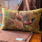 Engels woonkussen Vintage Pheasants / Fazanten, Huis en Inrichting, Woonaccessoires | Kussens, Westdijk 39 3241GT Middelharnis