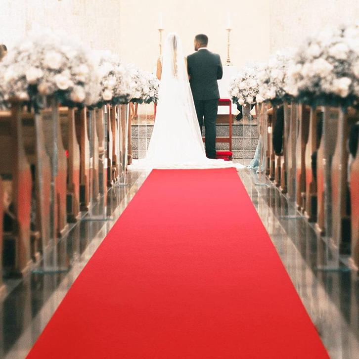 Rode loper voor huwelijk ceremonie, Hobby en Vrije tijd, Feestartikelen | Verhuur, Nieuw, Overige, Ophalen of Verzenden