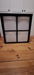 IKEA kast KALLAX met vier bakken., Huis en Inrichting, Ophalen, 50 tot 100 cm, Zo goed als nieuw, Minder dan 100 cm