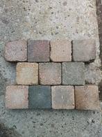 140m² koppelstone 10x10, bont genuanceerd, in bigbag, Ophalen, Gebruikt, Klinkers, 10 m² of meer
