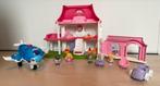 Poppenhuis en vliegtuig little people, Kinderen en Baby's, Speelgoed | Fisher-Price, Speelset, Met geluid, Gebruikt, Ophalen