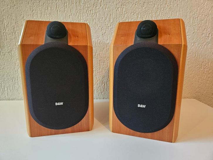 B&W CDM1 Special Edition Speakers met Vogel's standaarden, Audio, Tv en Foto, Luidsprekers, Gebruikt, Front, Rear of Stereo speakers