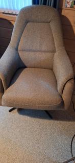 olijfgroene fauteuil, Ophalen, Zo goed als nieuw, 50 tot 75 cm
