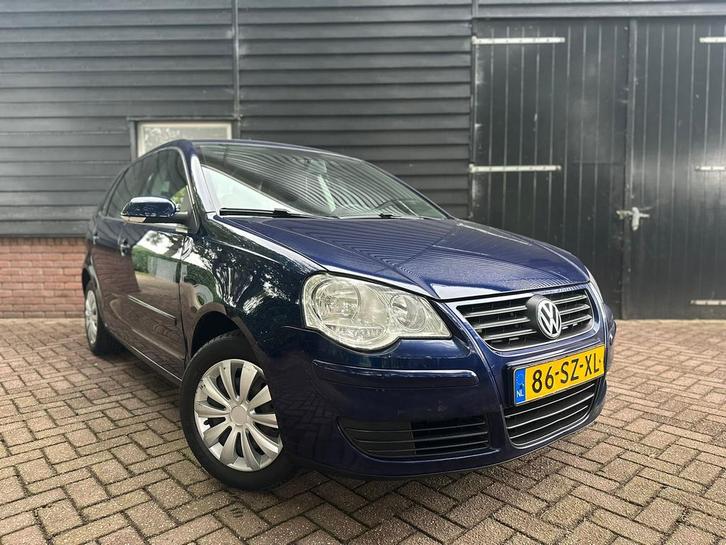 Volkswagen Polo 1.4 55KW 2006 Blauw Airco!! Nap!!, Auto's, Volkswagen, Bedrijf, Polo, ABS, Airbags, Airconditioning, Bluetooth
