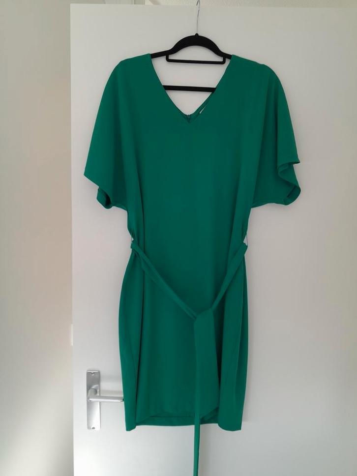 Steps jurk. Groen. Maat 40., Kleding | Dames, Jurken, Zo goed als nieuw, Maat 38/40 (M), Wit, Boven de knie, Ophalen of Verzenden