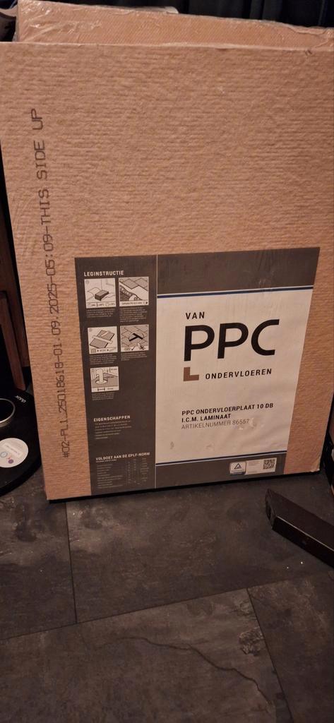 2 Pakken S-Silent Ondervloer 10 dB (9m²) - Nieuw!, Doe-het-zelf en Verbouw, Isolatie en Afdichting, Nieuw, Overige materialen