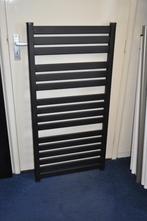 Design handdoekradiator 120x60 cm – Vlak paneel – Mat zwart, Ophalen, Radiator, Nieuw, 60 tot 150 cm