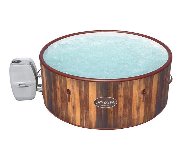 Jacuzzi Helsinki - Ontspan in Stijl!, Tuin en Terras, Bubbelbaden en Hottubs, Gebruikt, Opblaasbaar, Afdekzeil, Ophalen